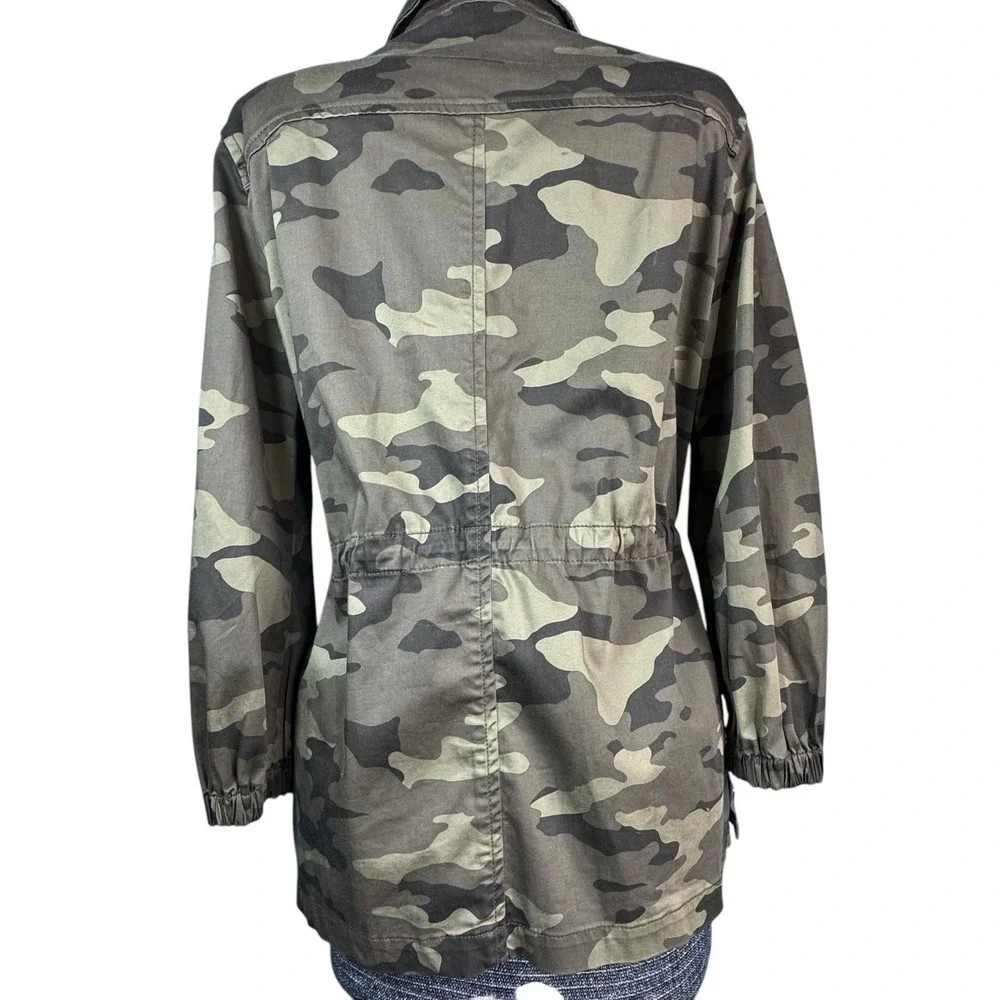 Banana Republic Camouflage Oversized Field Jacket Women's Size S New No Tags‎